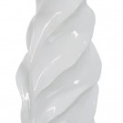 VASE WHITE CERAMIC DECORATION 16 X 15 X 44 CM  thumbnail