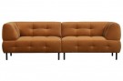 WOOOD LLOYD 4-SEATER WASHED VELVET CINNAMON thumbnail