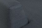 COUCH POLYESTER METAL 300X160X85 BLUE thumbnail