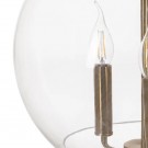 CEILING LAMP GOLD METAL / GLASS LIGHTING 30 X 30 X 60 CM thumbnail