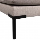 Vtwonen COUPLE DINING BENCH CORNER ELEMENT LEFT NATURAL thumbnail