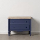 AUXILIARY FURNITURE BLUE WOOD 80 X 45 X 60 CM thumbnail