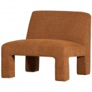 WOOOD Lavid armchair in Teflon-coated polyester - Ginger thumbnail