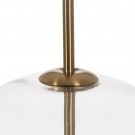 CEILING LAMP GOLD METAL / GLASS LIGHTING 30 X 30 X 60 CM thumbnail