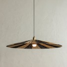 WOOOD Loic anheng stripe sort/naturlig ø95cm thumbnail