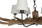 CEILING LAMP TEAK IRON 130X130X35 LA-217893 thumbnail