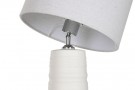 FLOOR LAMP CERAMIC LINEN 30X30X177 WHITE LA-217696 thumbnail