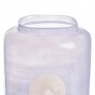 Vase i blåhvitt glass 15x9x31 thumbnail