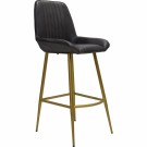 2 stk Comfort bar stoler messingfarget/ bøffelhud thumbnail