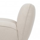 ARMCHAIR WHITE MDF-CLOTH 71 X 81 X 66 CM   thumbnail