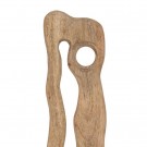 2stk, FIGURE ABSTRACTS NATURAL WAY MANGO WOOD 15 X 9 X 69 CM thumbnail