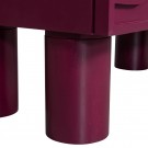 WOOOD NOTICE CABINET WOOD Expresso eller Burgunder thumbnail