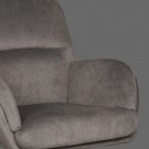 TRENDCOLLECTION MOSS SVIVEL LOUNGE CHAIR ANTRACIT thumbnail