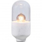 Asel bordlampe marmorglass off white thumbnail