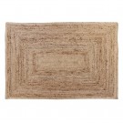 rektangulert gulvteppe natur jute 230x160 thumbnail