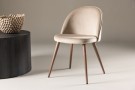 Velvet 2pk spisestol beige thumbnail
