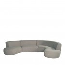 TRENDCOLLECTION FLORENCE U SOFA MUSHROOM BOUCLE thumbnail