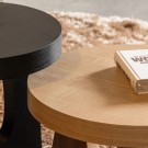  WOOOD Tala sidebord i MDF fiber sort. 45xø45cm thumbnail