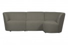 WOOOD COCO 3-SEATER ROUNDED RIGHT BOUCLÉ WARM GREEN thumbnail