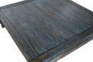 COFFEE TABLE TEAK 150X150X40 CARVED AZUL ROZADO thumbnail