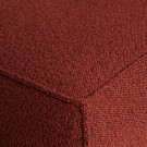 WOOOD STATEMENT HOCKER BOUCLE CHESTNUT thumbnail