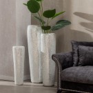 Vase hvit 30x30x110 thumbnail