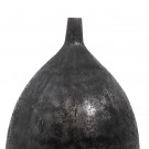 Vase svart aluminium 33x33x120 thumbnail
