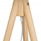 FLOOR LAMP BEIGE-BLACK WEAVE-WOOD 60 X 60 X 155 CM thumbnail