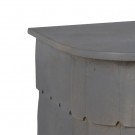 Konsoll grått tre/metall 96x46x85 thumbnail