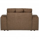 WOOOD SECOND DATE LOVESEAT STRUCTURE VELVET BRASS thumbnail