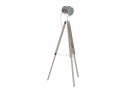 TRIPOD gulvlampe - tre og lettmetall 66X66X142 thumbnail