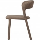 Noble spisestuestol taupe, 2stk thumbnail