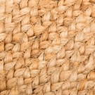 Rundt gulvteppe natur jute 200x200 thumbnail