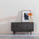 Skjenk brunfarget mangotre 153x40x84 thumbnail