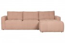 Vtwonen BAR CHAISE LONGUE WOVEN FABRIC RIGHT PINK thumbnail