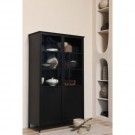WOOOD EXHIBIT CABINET METAL BLACK thumbnail
