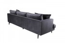 Sofia 3-seter sofa mørkegrå thumbnail