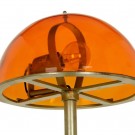 Bordlampe champagne gull metall/glass 31x31x65 thumbnail