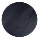 Spisebord svart tre-jern 110x110x78 thumbnail