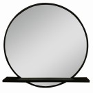 Lazio - Speil Svart 80x80 Metall, glass, 1stk thumbnail