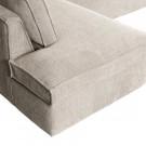 WOOOD FREDDIE CORNER SOFA LEFT NATUREL thumbnail