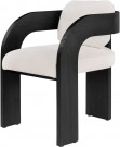 Maravi spisestol black/ off white - Versmissen thumbnail