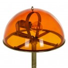 Bordlampe champagne gull metall/glass 31x31x65 thumbnail