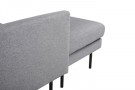 Zoom  u-sofa grå thumbnail