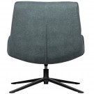 WOOOD MAUDI SWIVEL ARMCHAIR IN POLYESTER - COLOR: LIGHT STONE BLUE thumbnail