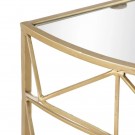 Konsollbord gull metall-glass 98x51x89 thumbnail