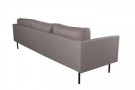 Zoom 3-seter sofa brun  thumbnail