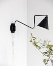 Vegglampe, HDGame, L Svart thumbnail