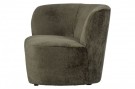 WOOOD STONE SMALL SOFA LEFT WARM GREEN thumbnail