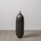 Vase svart aluminium 33x33x120 thumbnail